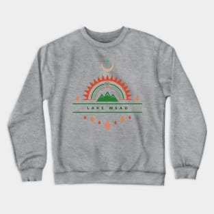 lake mead boho Crewneck Sweatshirt